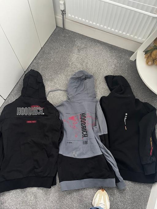 Buy & Sell Cheam Sutton - Photos for 3 Hoodrich hoodies SMALL mens