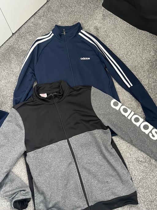 Buy & Sell Cheam Sutton - Photos for 2 Boys Adidas zip up jackets Age 13-14