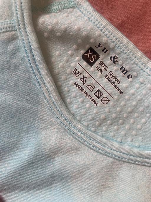 Buy & Sell Netherley Liverpool - Photos for Light blue gym cropped top