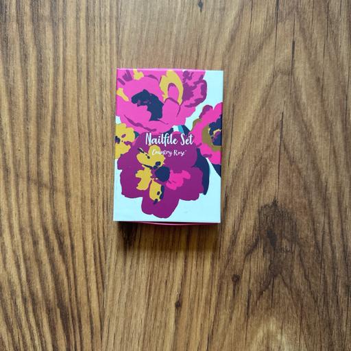 Buy & Sell Atherton Wigan - Photos for Country Rose Large Floral Box Nail File