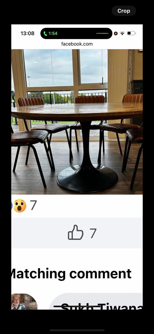 Buy & Sell Oldbury Sandwell - Photos for Round Table seats 8 people