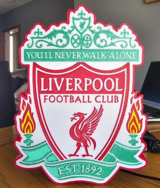 Buy & Sell Worksop Bassetlaw - Photos for Liverpool FC Light Box with power adapter