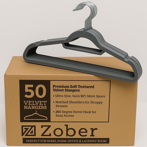 Buy & Sell Tottington Bury - Photos for 🧥 Zober Premium Velvet Hangers – 50 Pack – S