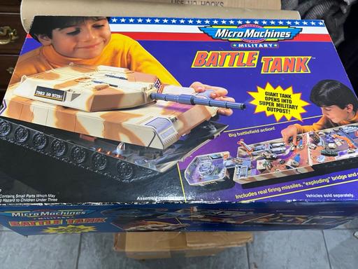 Buy & Sell Woodlands South West London - Photos for Micro Machines Galoob Battle Tank 1992