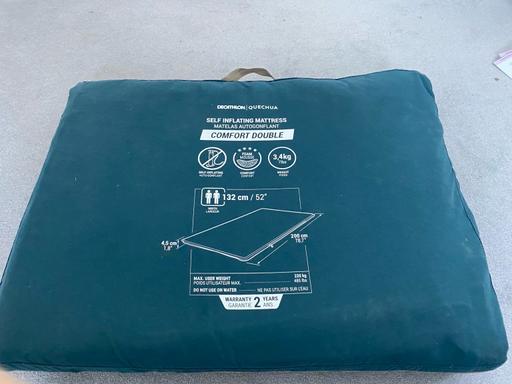 Buy & Sell Nine Elms South West London - Photos for Decathlon self inflating double mattress