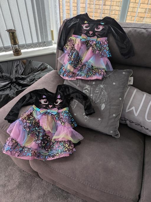Buy & Sell Wath-Upon-Dearne Rotherham - Photos for Twin Girls Halloween 🎃 Cat Costumes