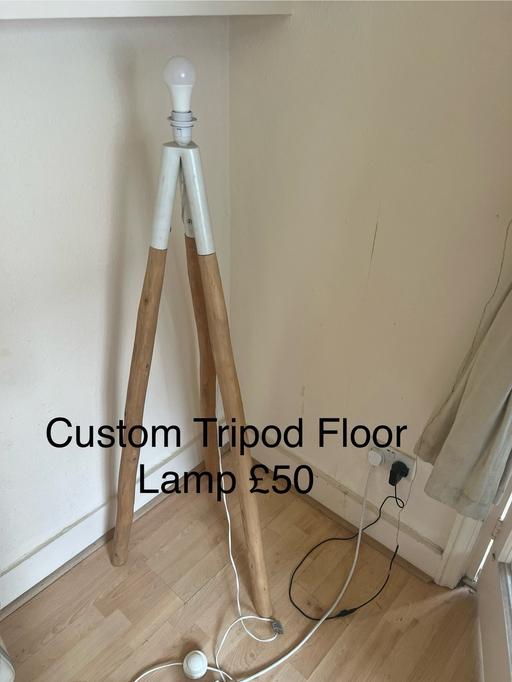 Buy & Sell Crouch End North London - Photos for Custom Tripod Floor Lamp
