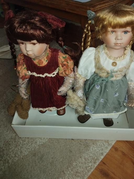 Buy & Sell Thurcroft Rotherham - Photos for pair of Leonardo porcelain doll still boxed