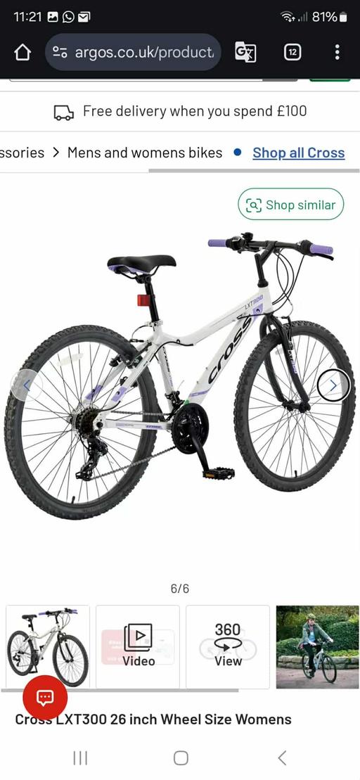 Buy & Sell Hurst Green Dudley - Photos for Cross LXT300 26 inch Wheel Size Womens Mounta