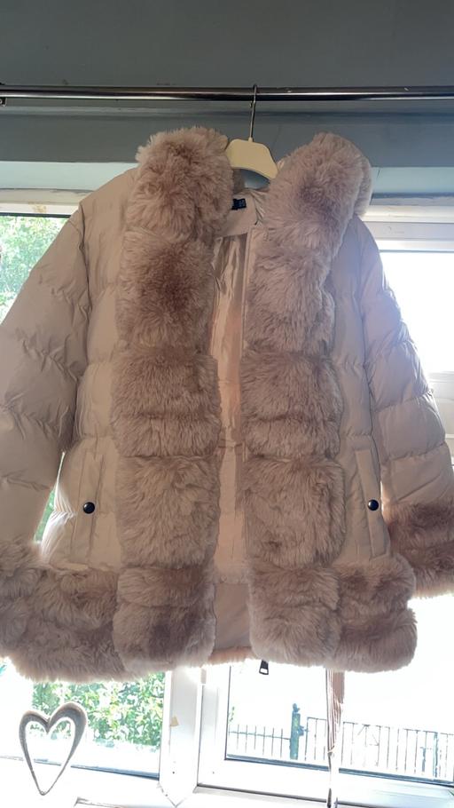 Buy & Sell Buttershaw Bradford - Photos for Giselle women’s cream/beige fur coat XL