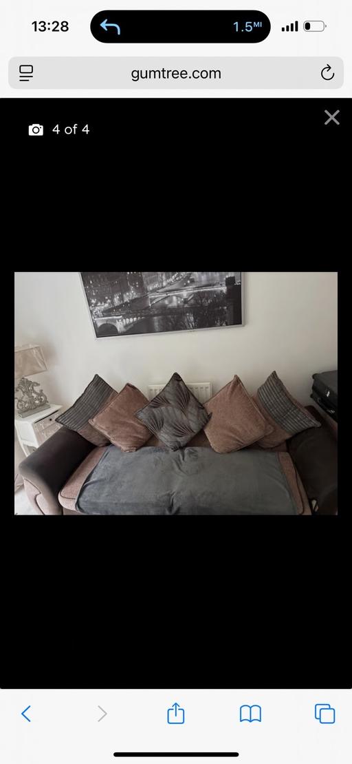 Buy & Sell Hounslow Town Centre Hounslow - Photos for 4 seater sofa and two seater from dfs