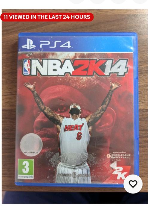 Buy & Sell Staines-Upon-Thames Spelthorne - Photos for NBA 2K14 PS4 USED COOD CONDITION