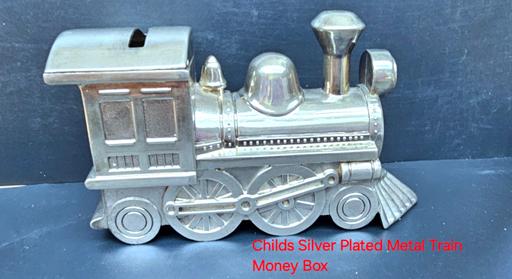 Buy & Sell Heath Hayes Cannock Chase - Photos for Vintage Silver Plated Metal Train shapedMoney