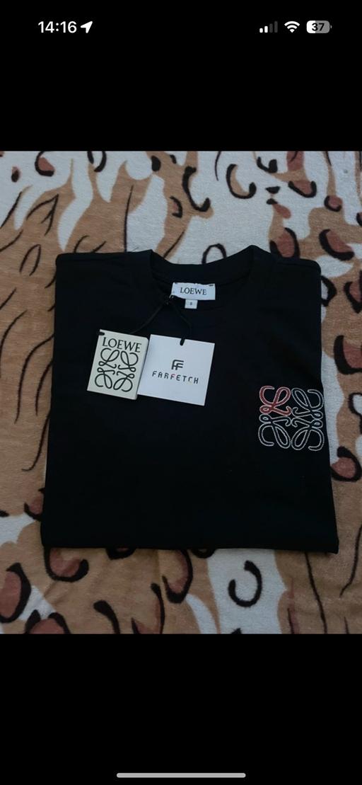 Buy & Sell Greenhithe Dartford - Photos for Mens Black Loewe T Shirt Size S
