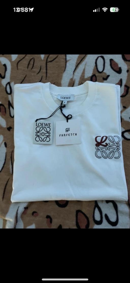 Buy & Sell Dartford Town Centre Dartford - Photos for Mens White Loewe T Shirt Size M