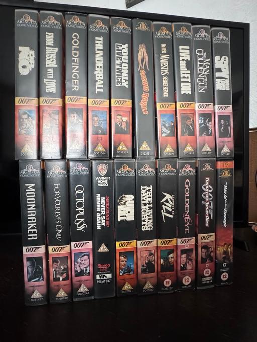 Buy & Sell Pendeford Wolverhampton - Photos for James Bond films on VHS