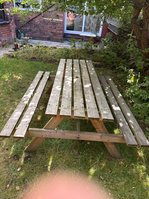 Buy & Sell Old Trafford Trafford - Photos for 6 Seat Picnic Bench 