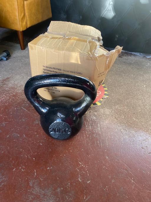 Buy & Sell Coventry City Centre Coventry - Photos for Pro Fitness Cast Iron Kettlebell Black -20kg
