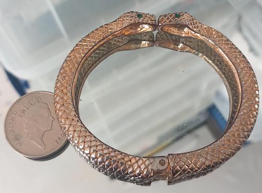 Buy & Sell Thatto Heath Saint Helens - Photos for Gold plated double snake gemstone bracelet