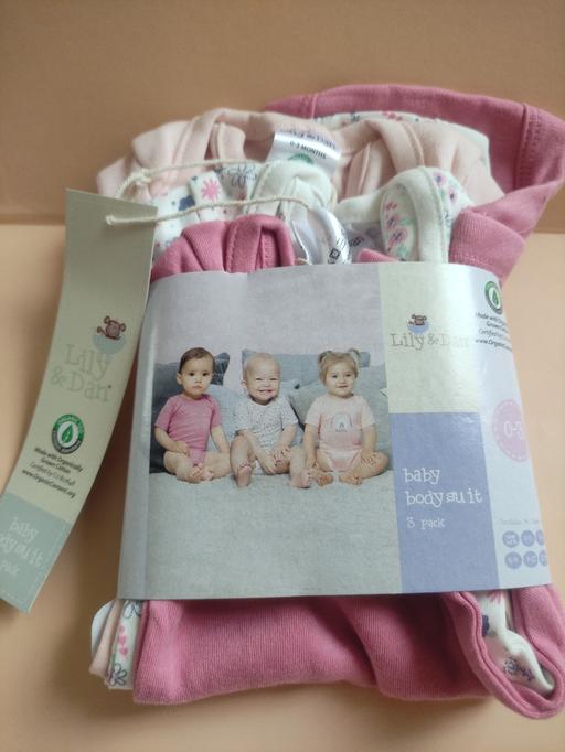 Buy & Sell Grafton Street Industrial Estate West Northamptonshire - Photos for Lily & dan baby bodysuit 3 pack