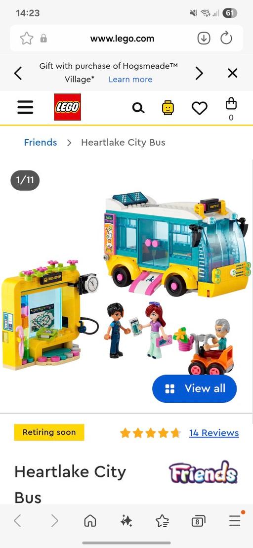 Buy & Sell Alverthorpe Wakefield - Photos for Lego Friends - City Bus