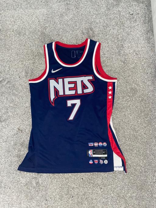 Buy & Sell Saint Neots Huntingdonshire - Photos for Kevin Durant retro Brooklyn nets 2021-22 top