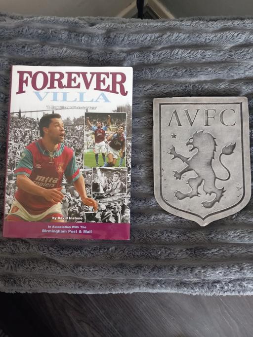 Buy & Sell Kingshurst Solihull - Photos for Aston Villa Plaque & Book