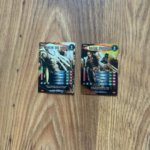 Buy & Sell Atherton Wigan - Photos for Doctor Who Daleks Vs Cyberman Trading Cards