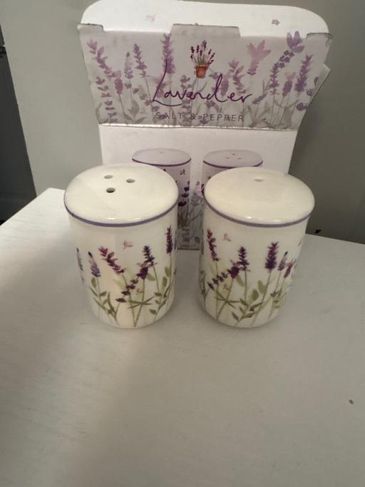 Buy & Sell Duckmanton Chesterfield - Photos for Lavender salt & pepper pots