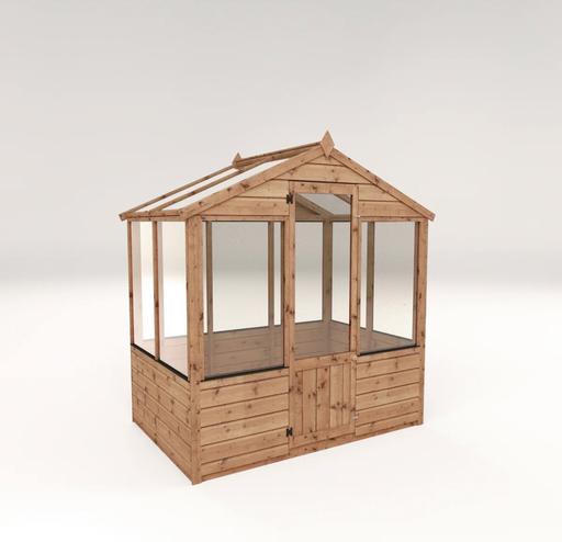 Buy & Sell Birmingham City Centre Birmingham - Photos for 6x4 Wooden Greenhouse