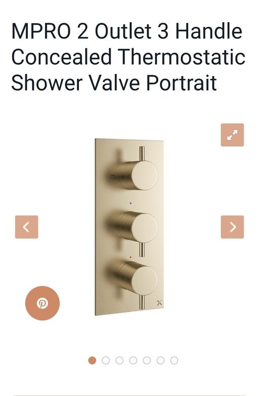 Buy & Sell Little Ilford East London - Photos for MPRO 2 Outlet 3 Handle Concealed Thermostatic