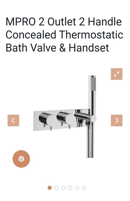 Buy & Sell Ilford Redbridge - Photos for MPRO 2 Outlet 2 Handle Concealed Thermostatic