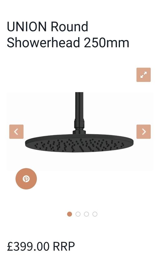 Buy & Sell Ilford Redbridge - Photos for UNION Round Showerhead 250mm