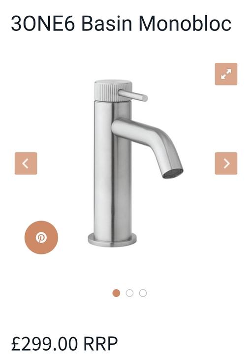 Buy & Sell Little Ilford East London - Photos for 3ONE6 Basin Monobloc