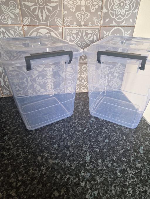 Buy & Sell Leicester City Centre Leicester - Photos for 2 extra large storage tubs