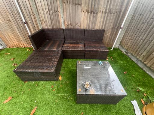 Buy & Sell Croydon Croydon - Photos for Outdoor Rattan Garden Furniture Set