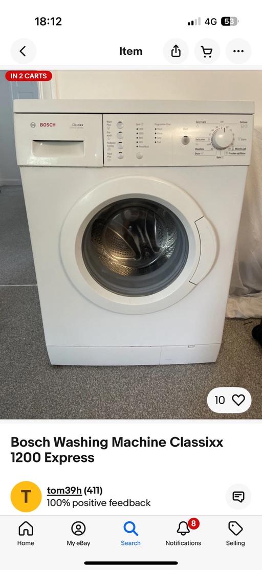 Buy & Sell Holywell Flintshire - Wales - Photos for BOSCH classic 1200 washing machine