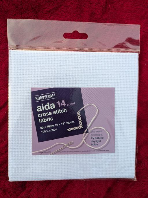 Classes Telford Telford and Wrekin - Photos for ONE PIECE OF AIDA CROSS STITCH FABRIC