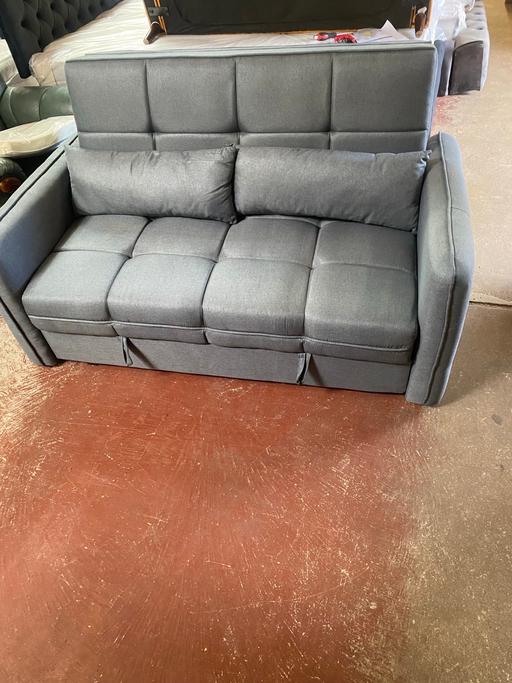 Buy & Sell Coventry City Centre Coventry - Photos for Large 2 seater sofa bed with storage -Grey