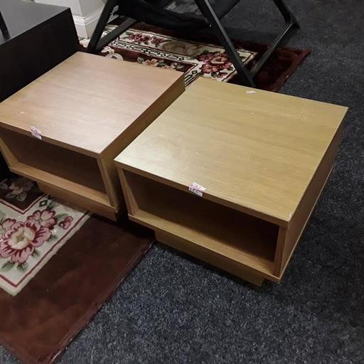 Buy & Sell Saint Pauls Trading Estate Tameside - Photos for 2 x teak veneered bedside cabinets £8 Pair