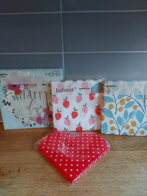 Buy & Sell Kings Heath Birmingham - Photos for serviettes/nnapkins