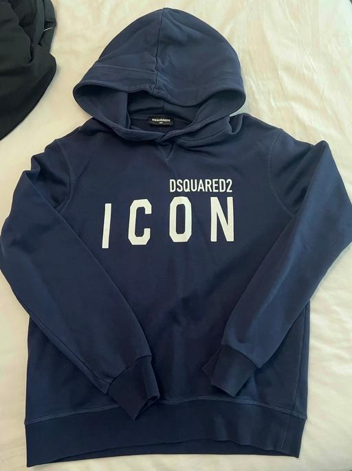 Buy & Sell Bushbury Wolverhampton - Photos for DSQUARED Hoodie Navy age 14