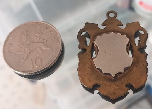 Buy & Sell Thatto Heath Saint Helens - Photos for Antique bronze & silver watch fob