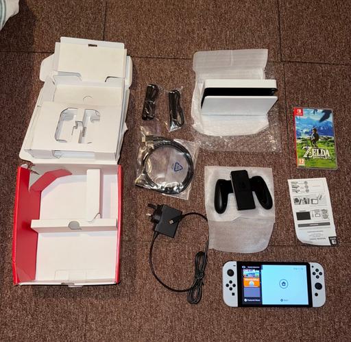 Buy & Sell - Photos for Nintendo Switch OLED Zelda Breath of the Wild