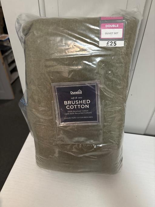 Buy & Sell Duckmanton Chesterfield - Photos for Dunelm brushed cotton duvet set