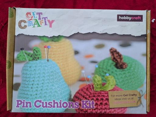 Classes Apley Telford and Wrekin - Photos for BOXED PIN CUSHION CROCHET KIT