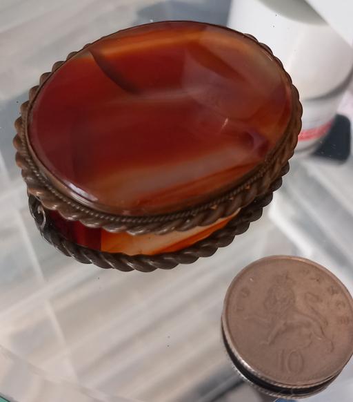 Buy & Sell Thatto Heath Saint Helens - Photos for Large antique Victorian carnelian brooch