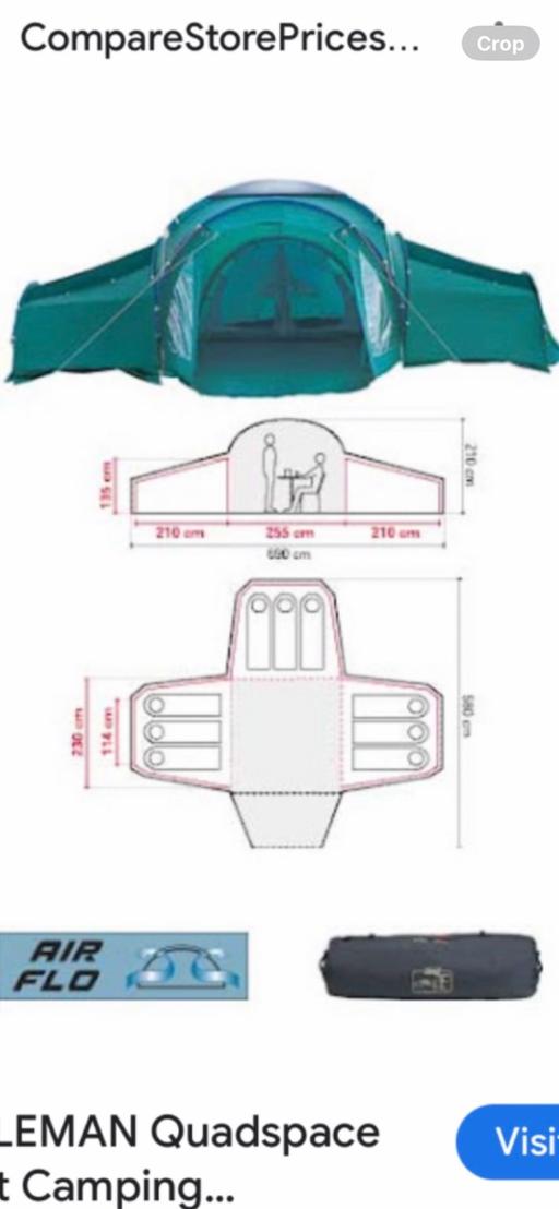 Buy & Sell Liverpool Sefton - Photos for Coleman quad space 9 man tent