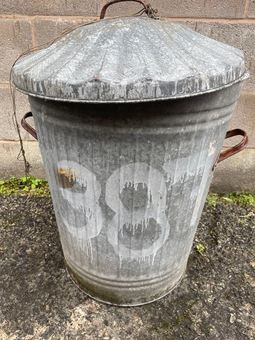 Buy & Sell Stoneycroft Liverpool - Photos for Galvanised vintage bin