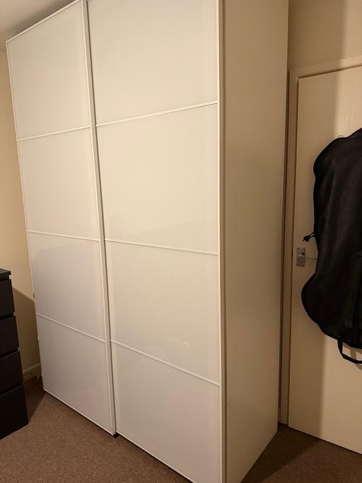 Buy & Sell Stapleford Broxtowe - Photos for IKEA wardrobe with sliding doors 240x200x65